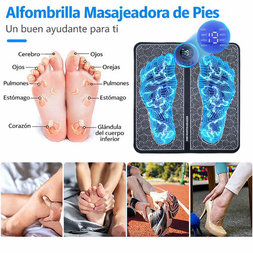 Tapete Masajeador Eléctrico para Pies
